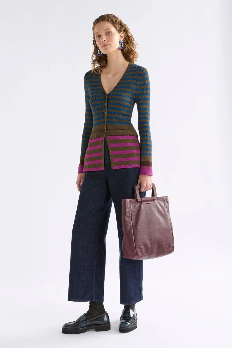 Elk Nysa Tote - Bordeaux