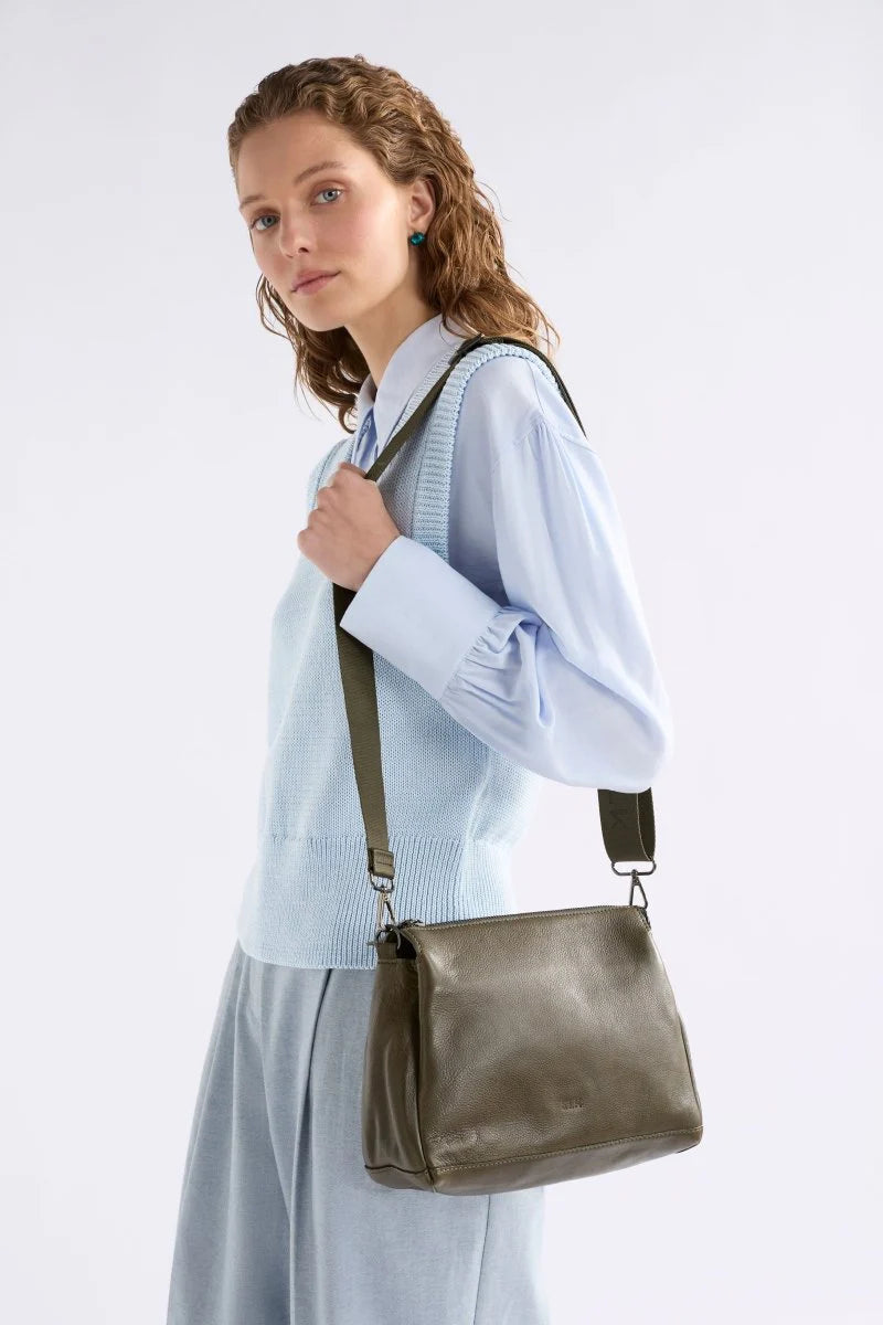 Elk Veni Crossbody Bag - Olive