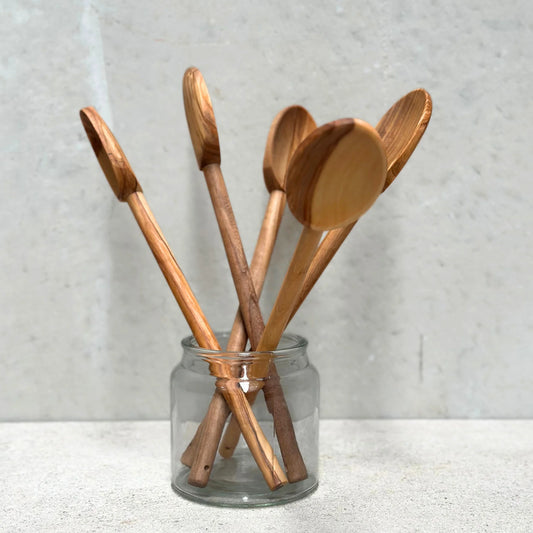 Heaven In Earth Serving Spoon Olive Wood