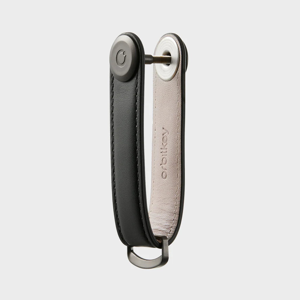 Orbitkey Leather Key Organiser - Black