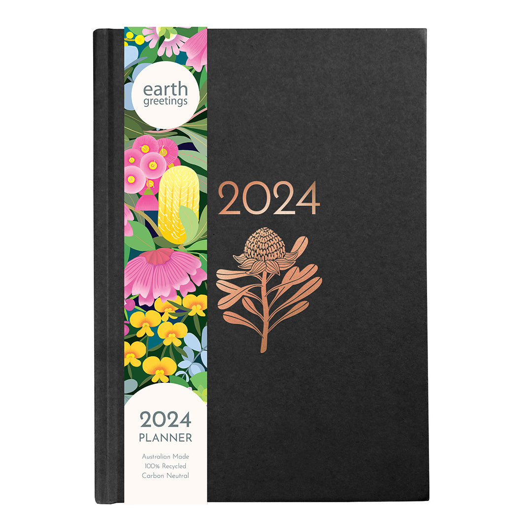 Earth Greetings 2024 Planner - 2 Colours
