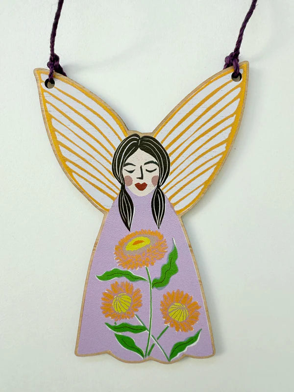 Little Rowan Red Head Wooden Christmas Ornament - Paper Daisy