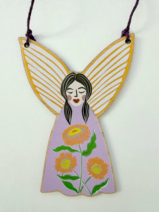 Little Rowan Red Head Wooden Christmas Ornament - Paper Daisy