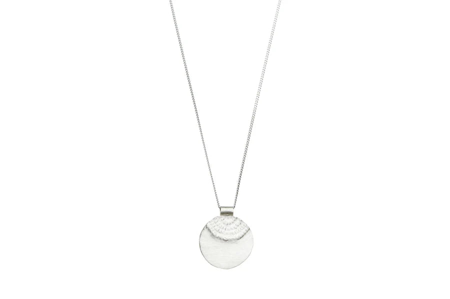 Shabana Jacobson Pharaohs Sun Dial Necklace - Silver