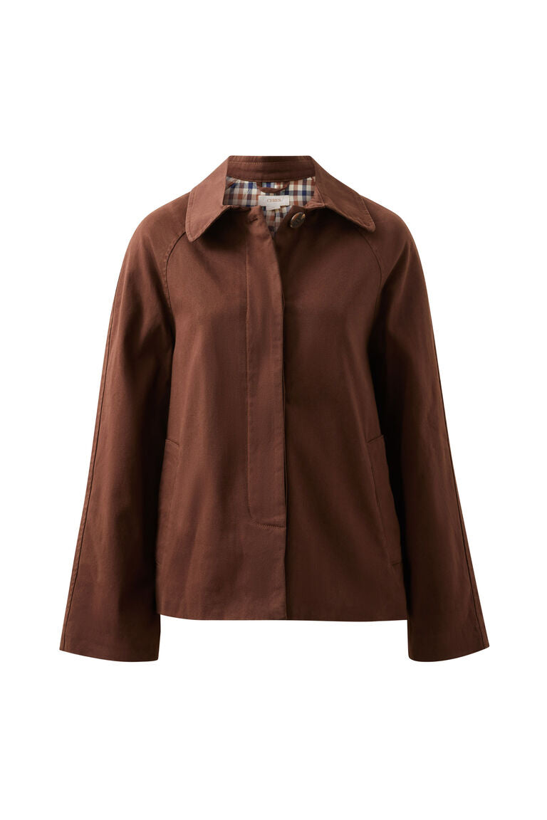 Ceres Life Pia Coat - Chocolate