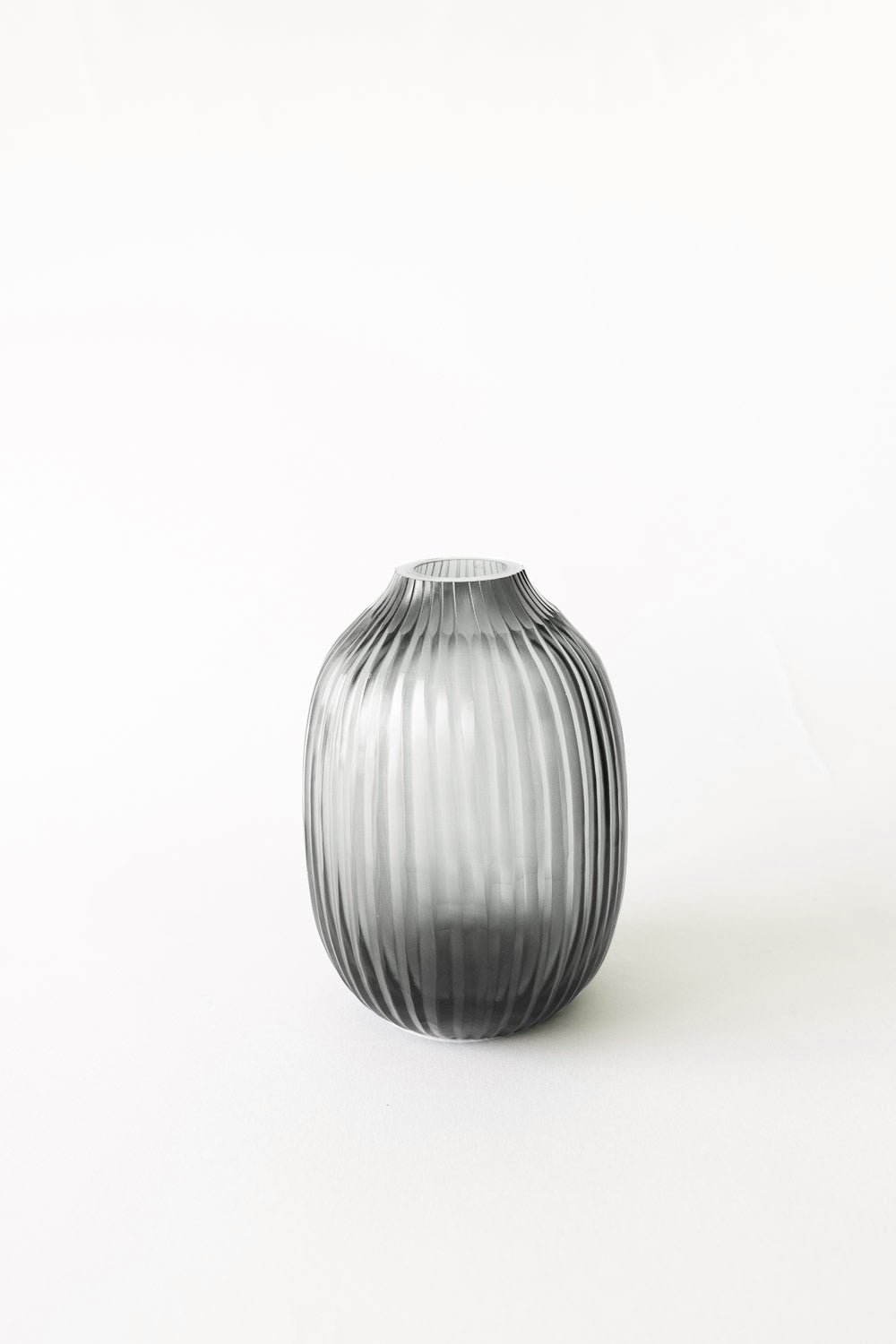 Brian Tunks Cut Glass Vase, Pod.