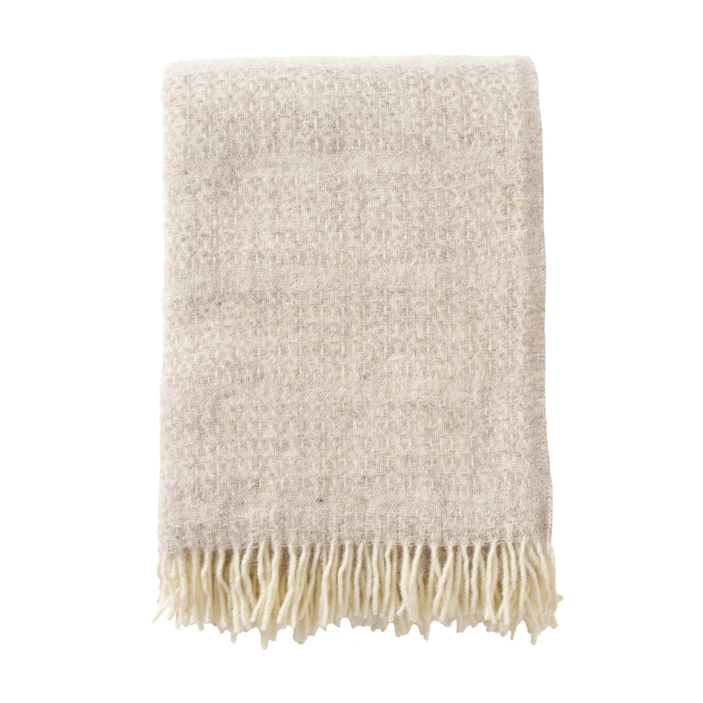 Klippan Porto Wool Blanket - Beige