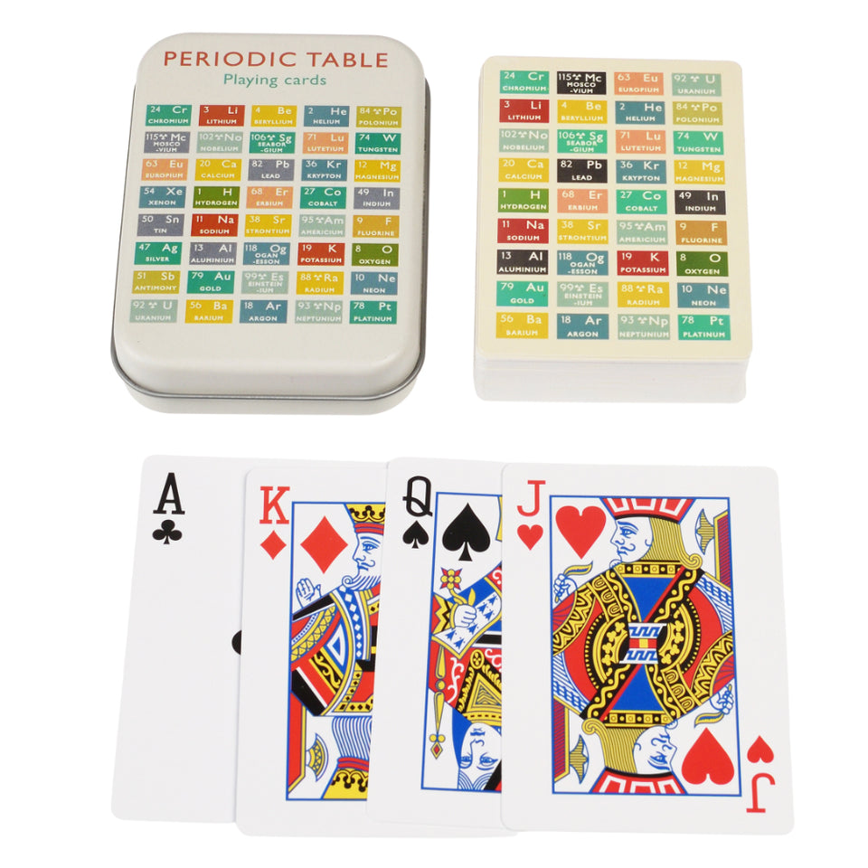 Playing Cards - Periodic Table