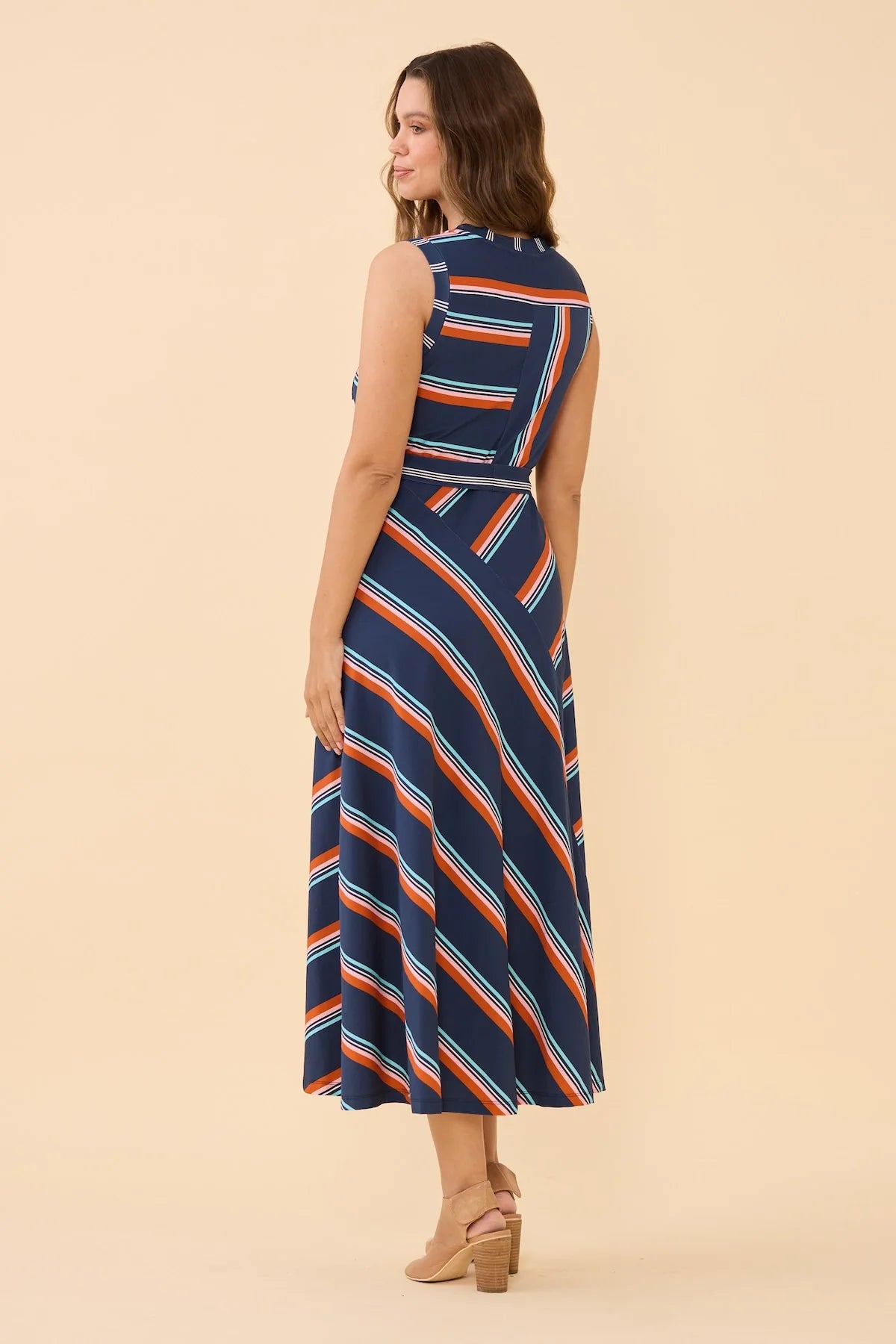 Retro Stripe Roller Dress - Frock Me Out