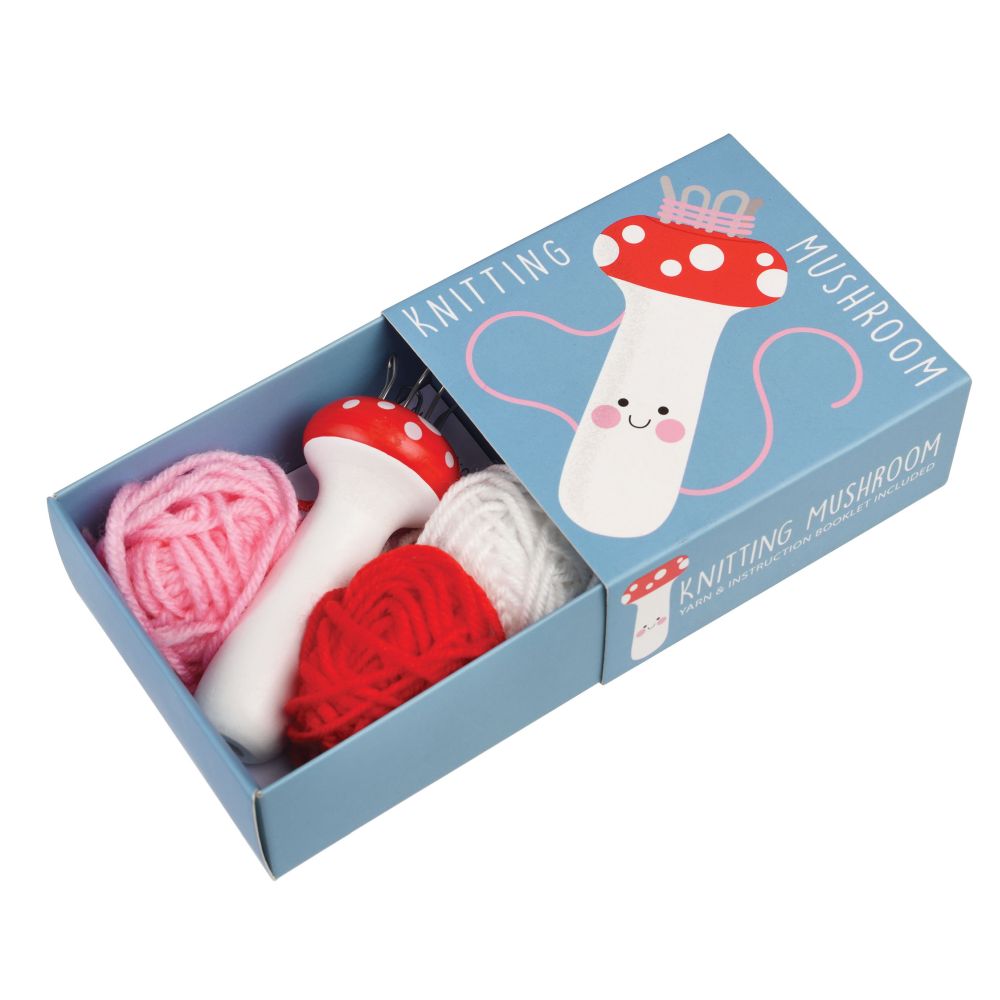 Knitting Mushroom Kit