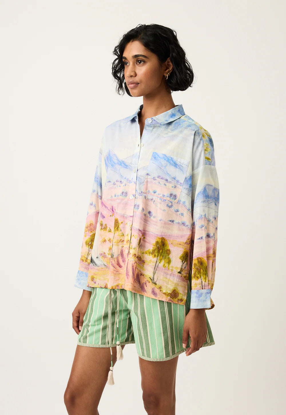 Nancybird Sabine Shirt - Tjoritja