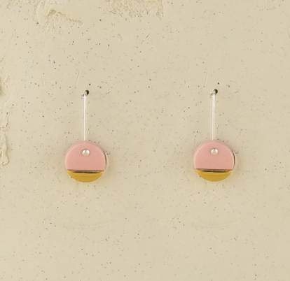 Erin Lightfoot - Pink Spots Earrings