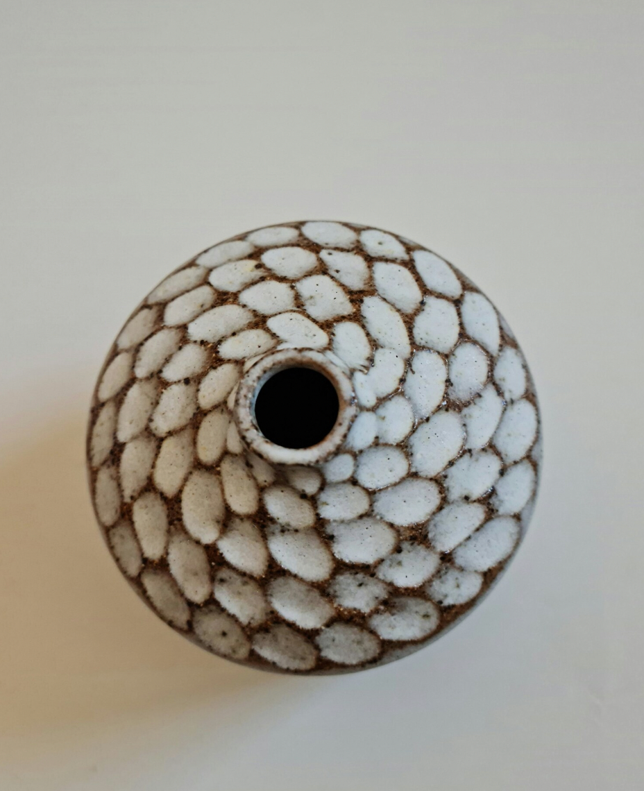 SMA Ceramics Little Round House Vase