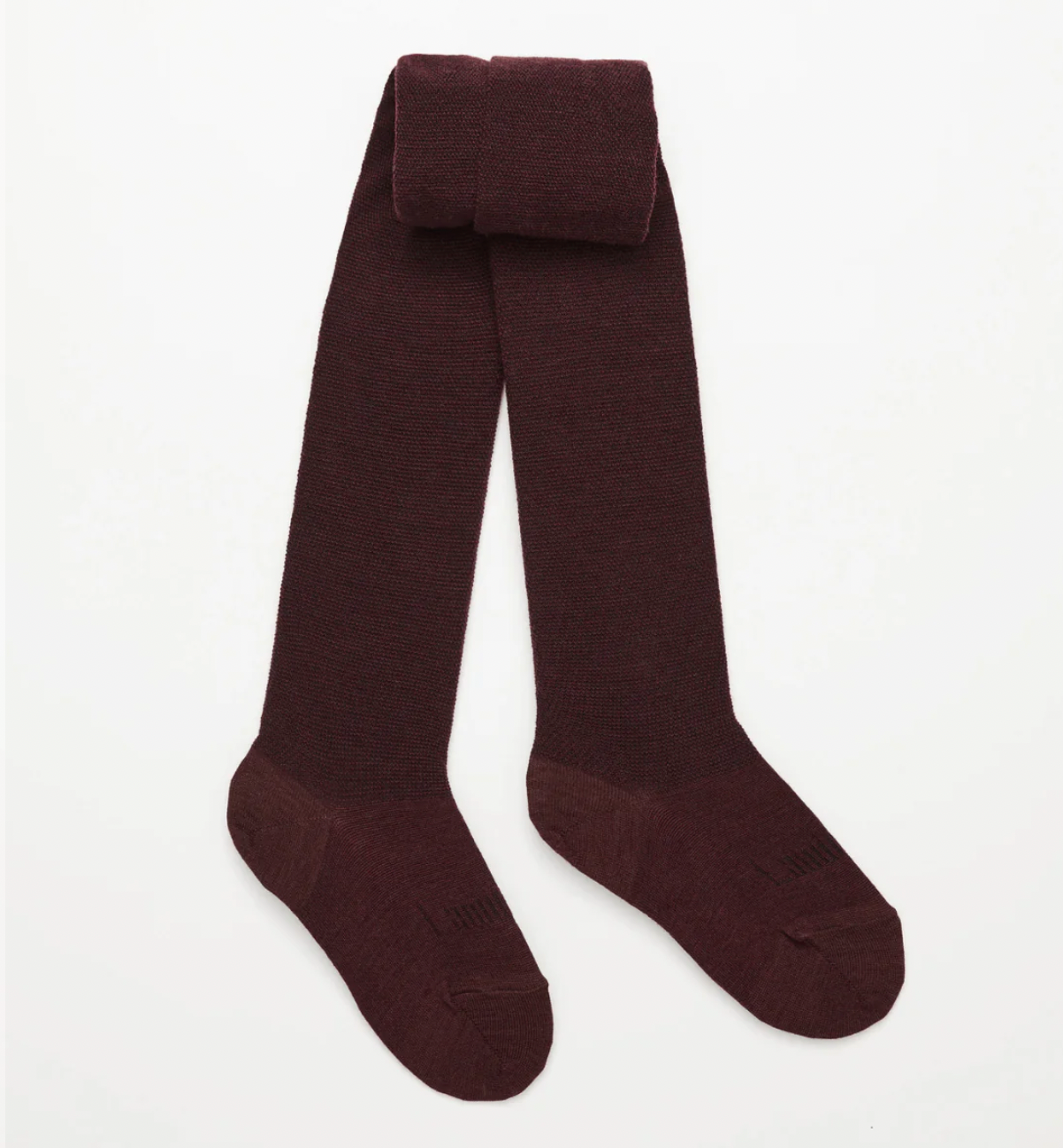 Lamington NZ Wool Tights - Currant