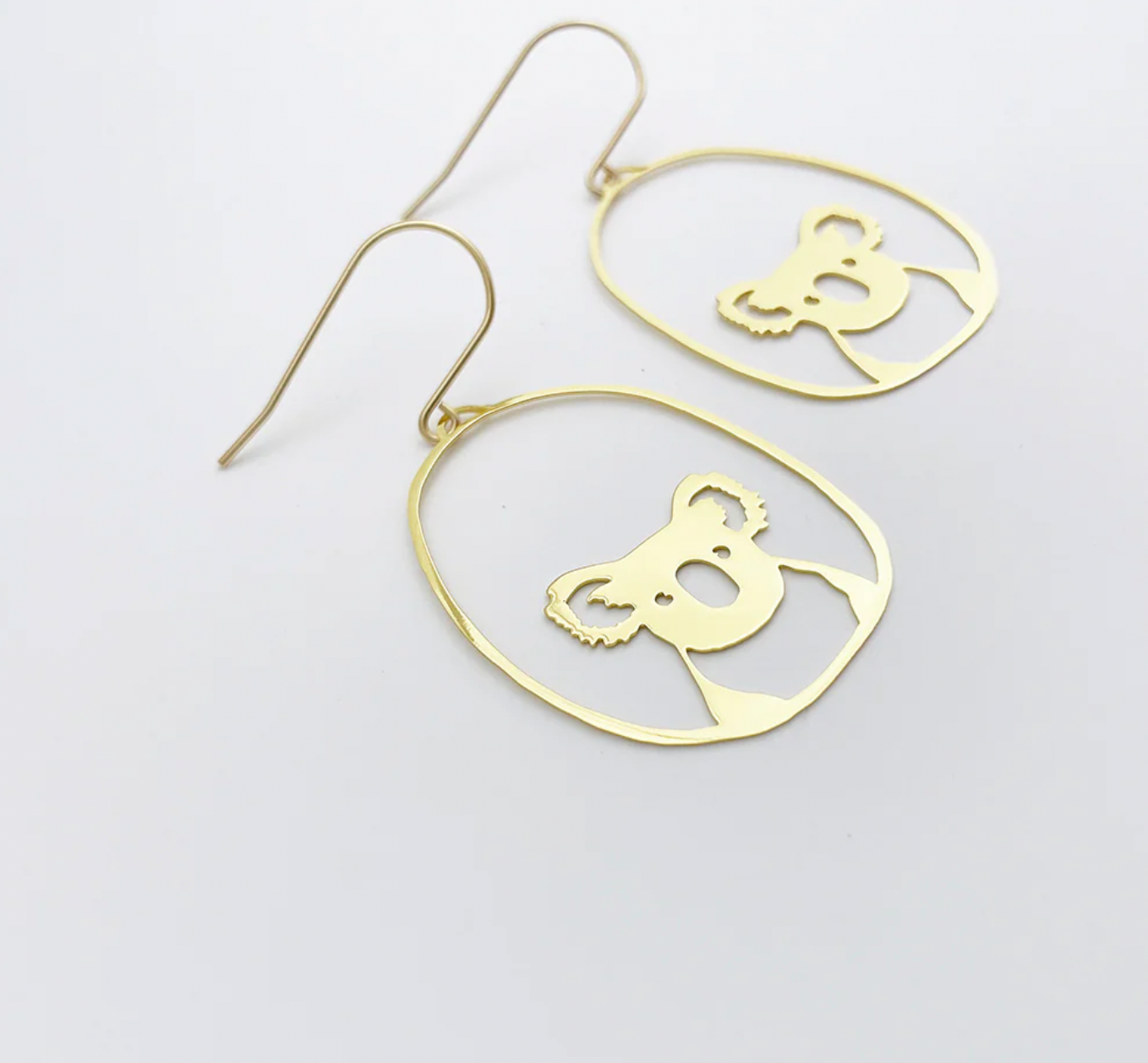 Denz Midi Gold Koala Earring