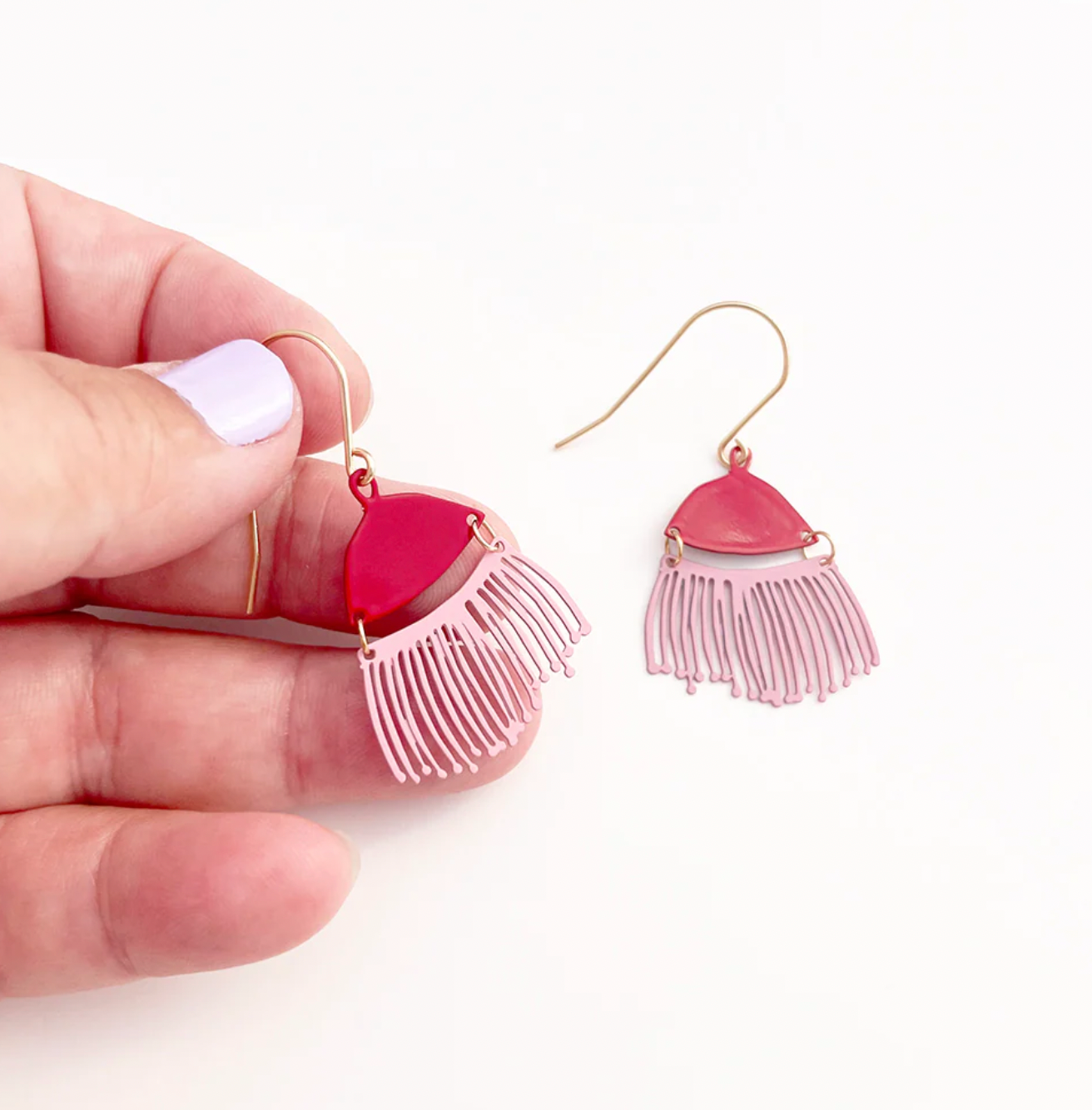 Denz Midi Gum Blossom Earrings