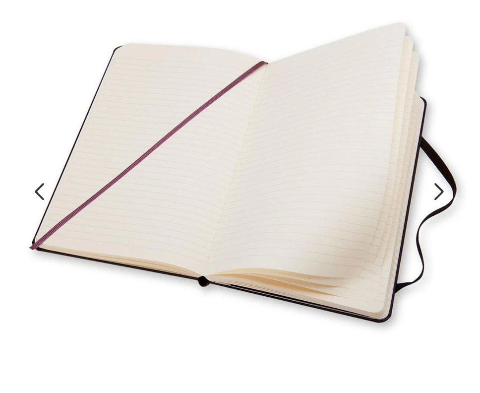 Moleskine Hardcover Ruled Notebook - Large