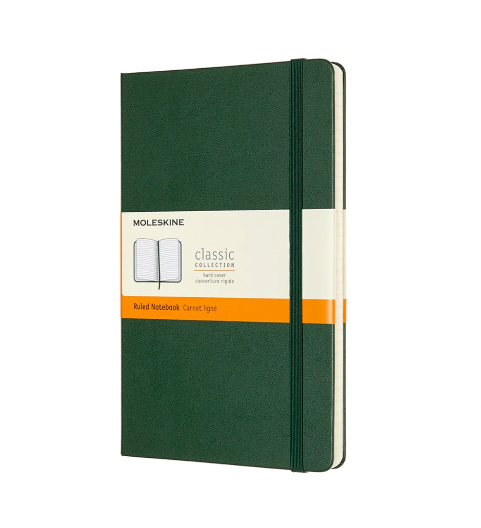 Moleskine Hardcover Ruled Notebook - Large