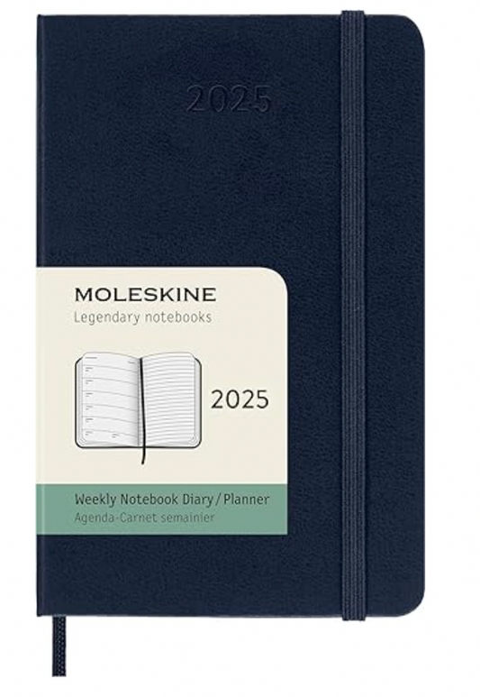 Moleskine Hardcover 2025 Pocket Diary