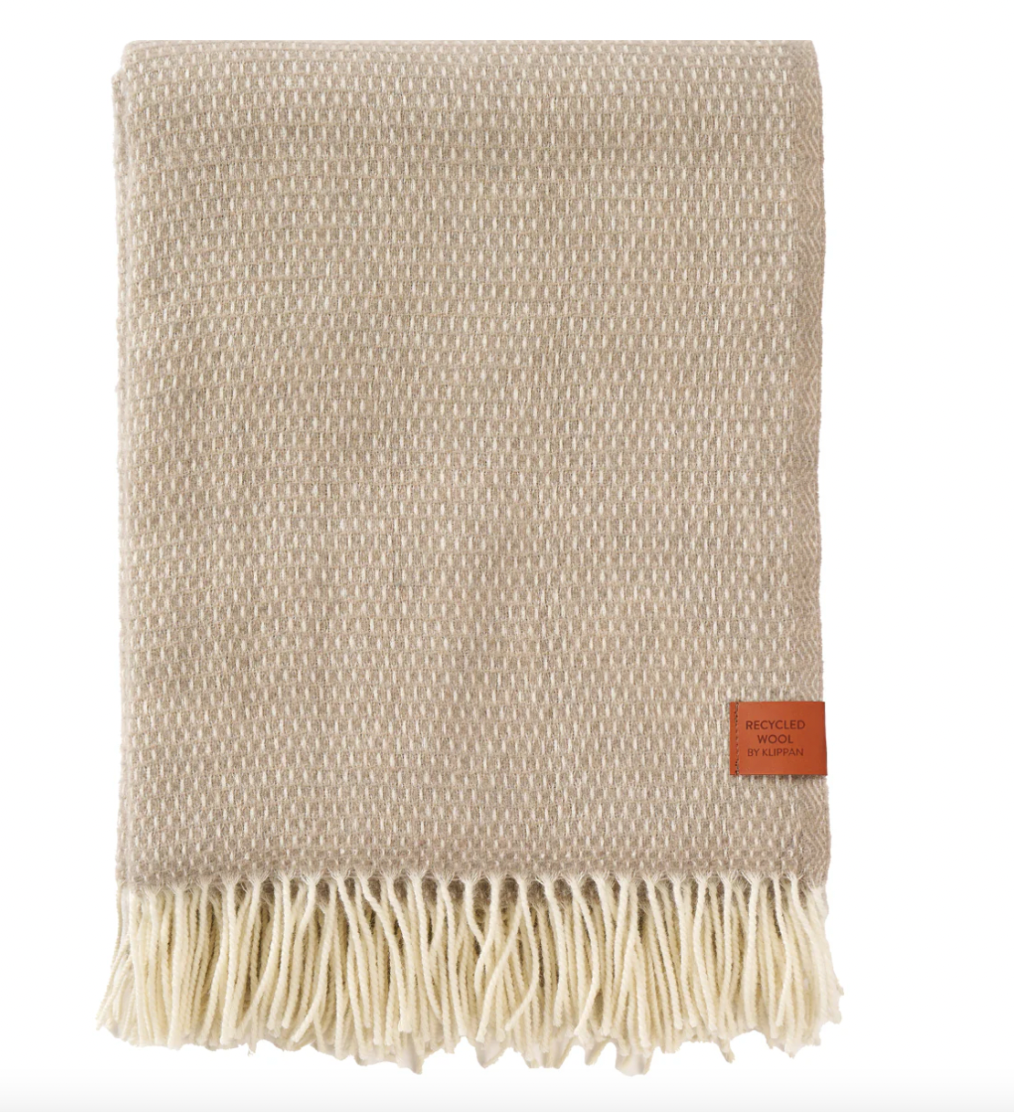Klippan Hugo Merino Wool Block Blanket