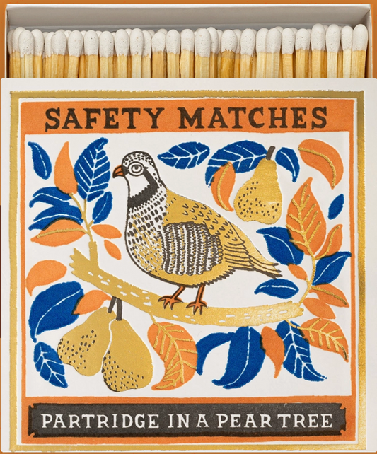 The Archivist's Luxury Matches 'Partridge in a pear tree'