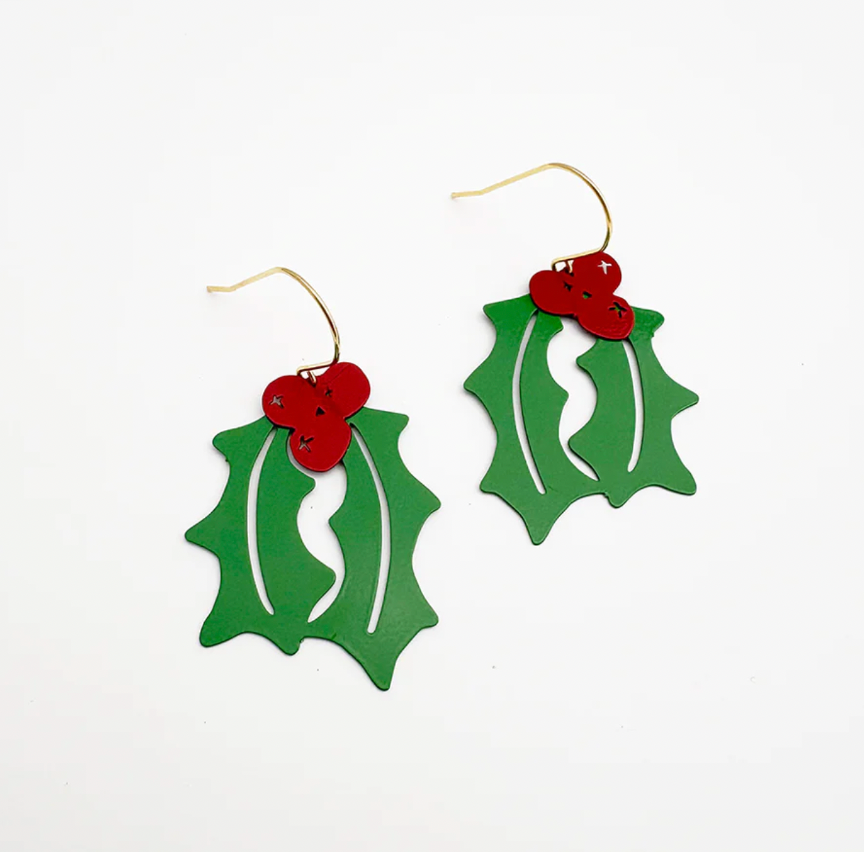 Denz Holly Dangle Earrings