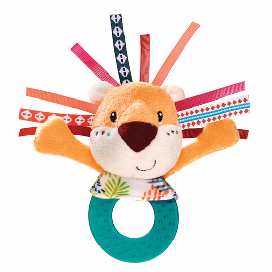 Jack the Lion Teething Rattle
