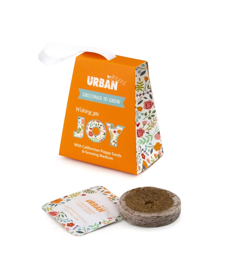 Urban Greens Seed Gift Tag