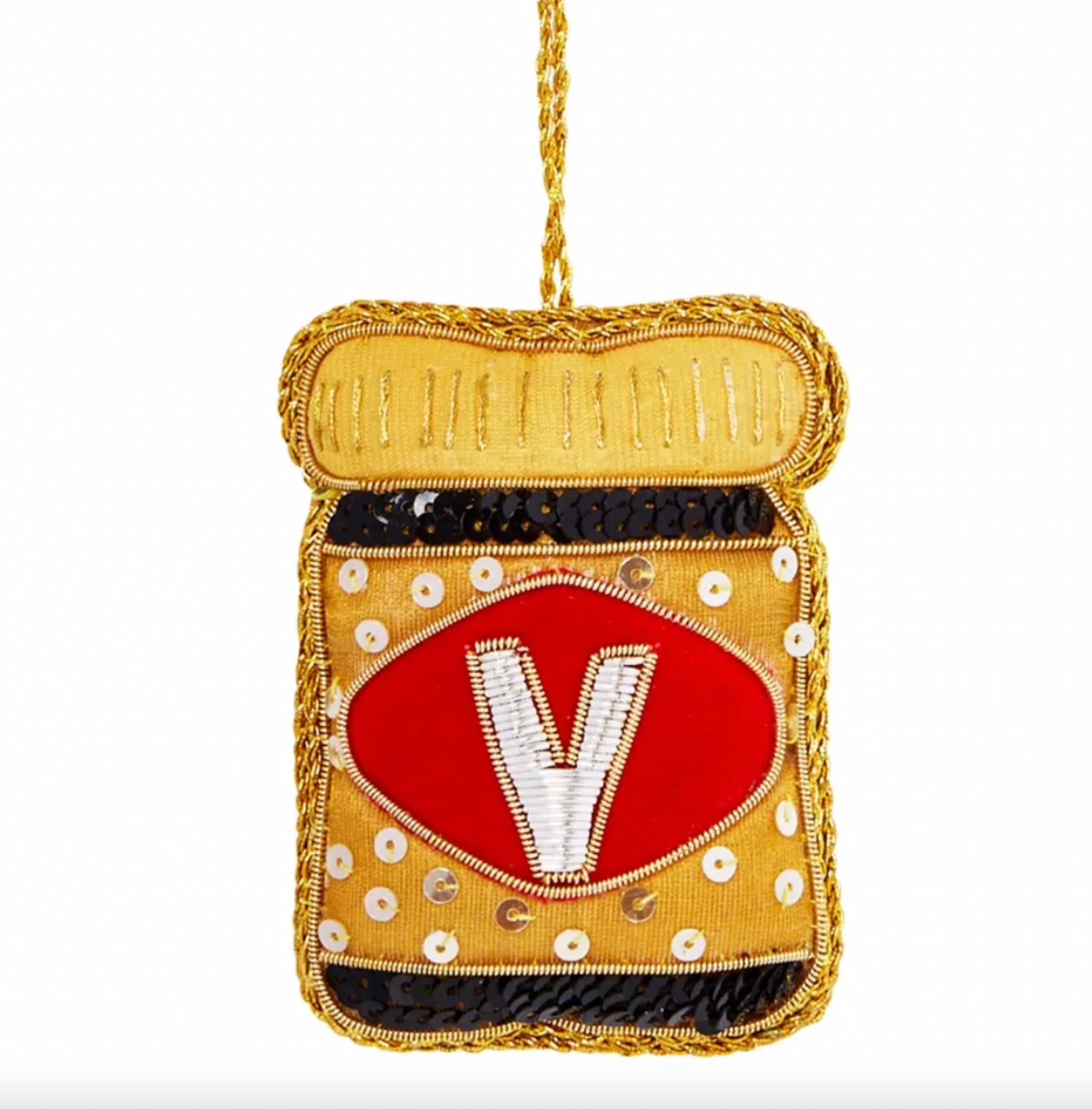 Vegemite Beaded Decoration