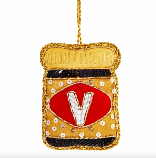 Vegemite Beaded Decoration