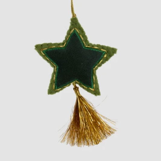 Shasa Tasselled Star Decoration