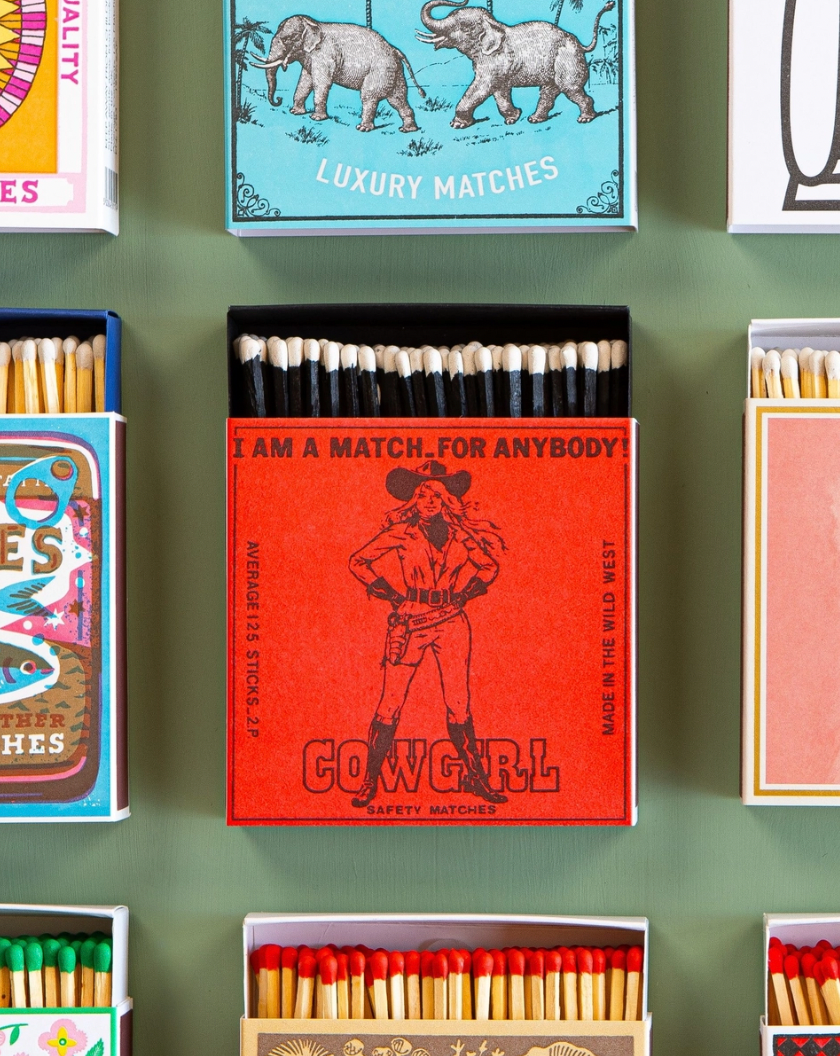 The Archivist's Luxury Matches 'Cowgirl'