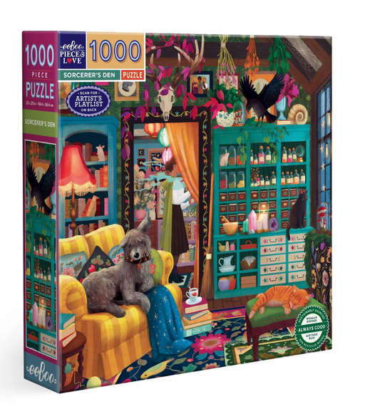 Sorcerer's Den - 1000 piece puzzle