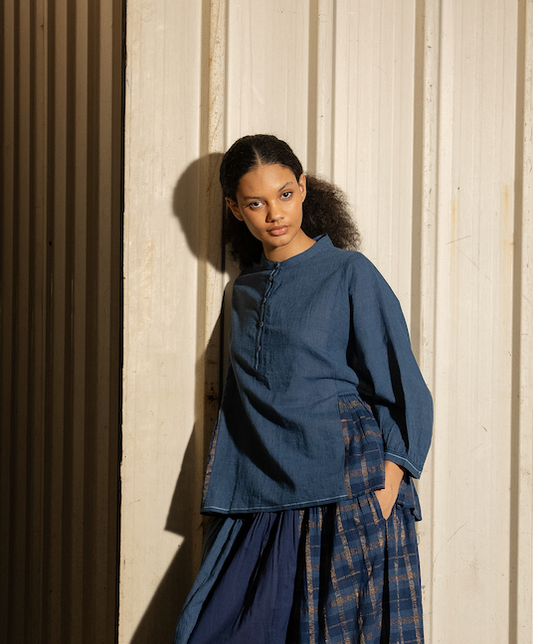 DVE Ojas Top - Indigo
