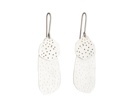 Shabana Jacobson Silver Dot Earrings