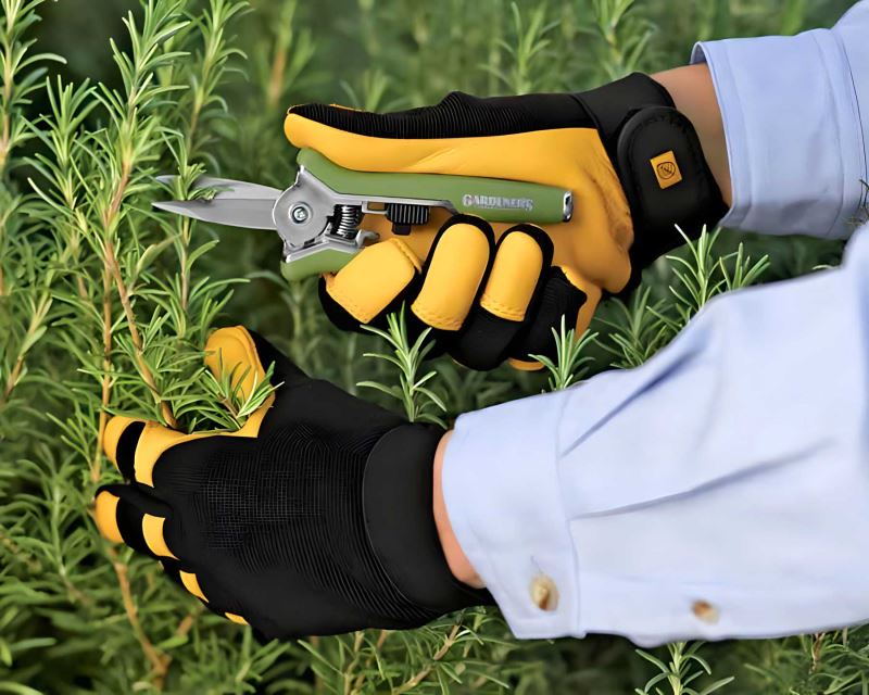 Gold Leaf Soft Touch Glove