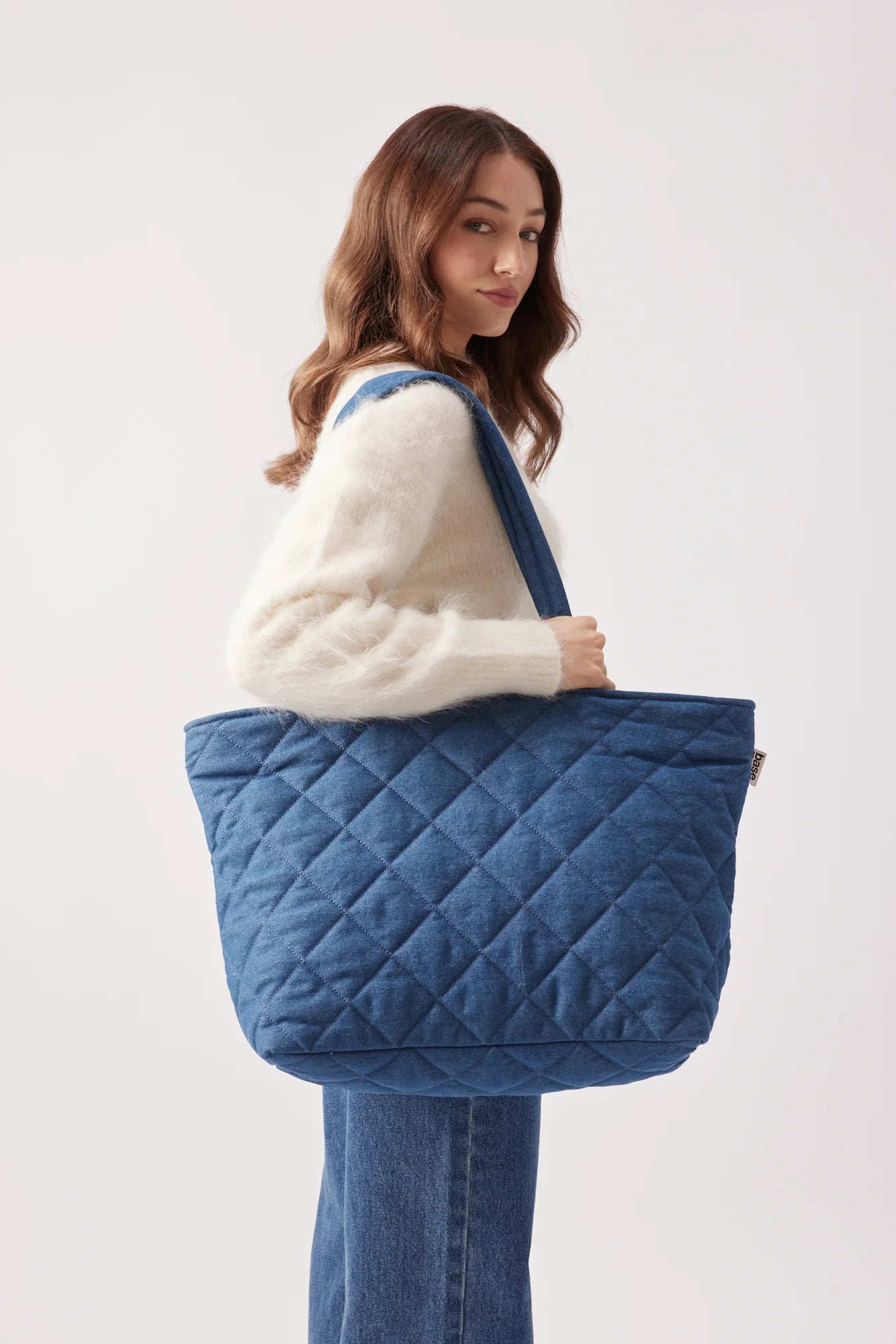 'Take It Base' Tote - Indigo Denim
