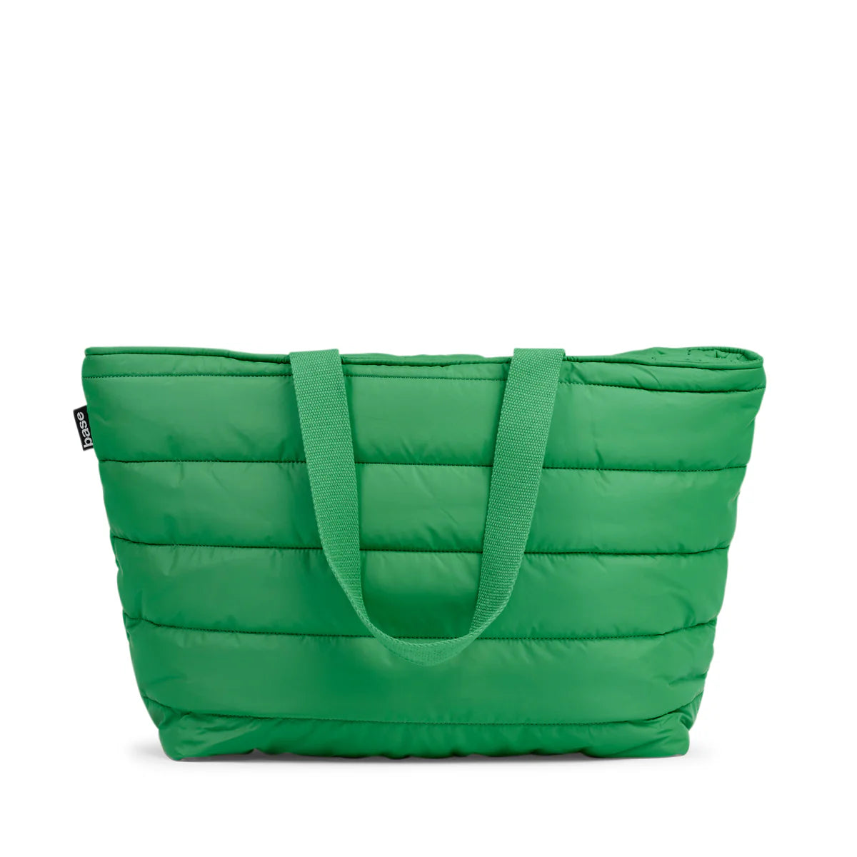 'Take It Base' Puffer Tote - Apple