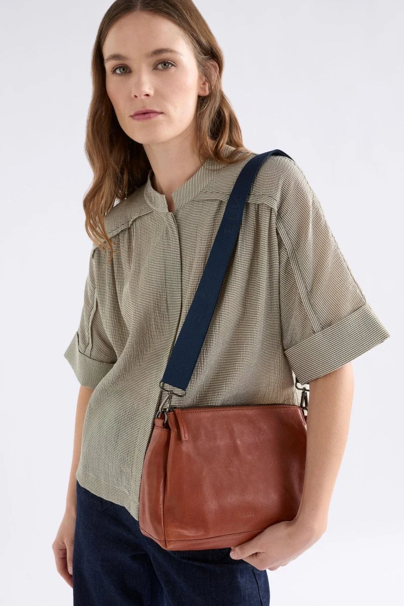 Elk Veni Crossbody Bag - Tan