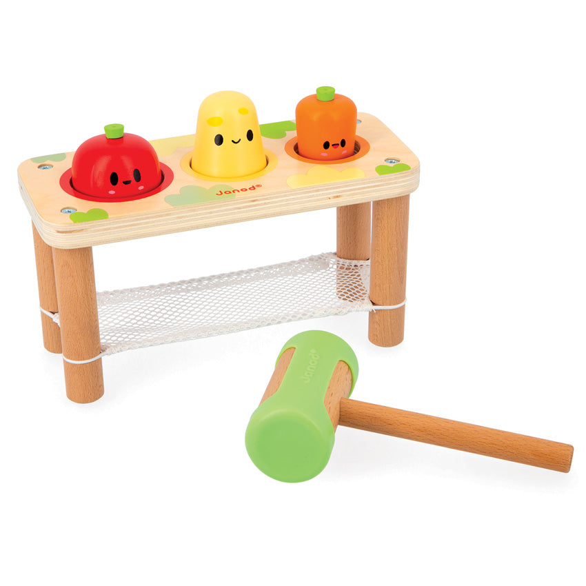 Janod Tap Tap Vegetable Game