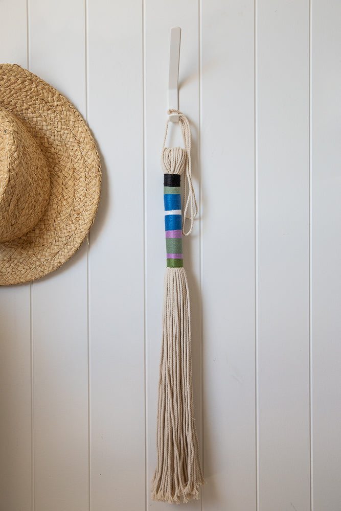 Handmade Tassel in Blue/Violet