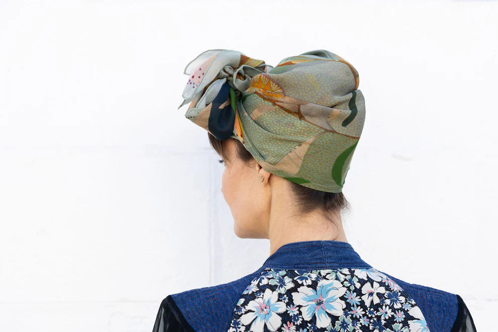Dana Kinter "The Small Things" Silk Chiffon Scarf