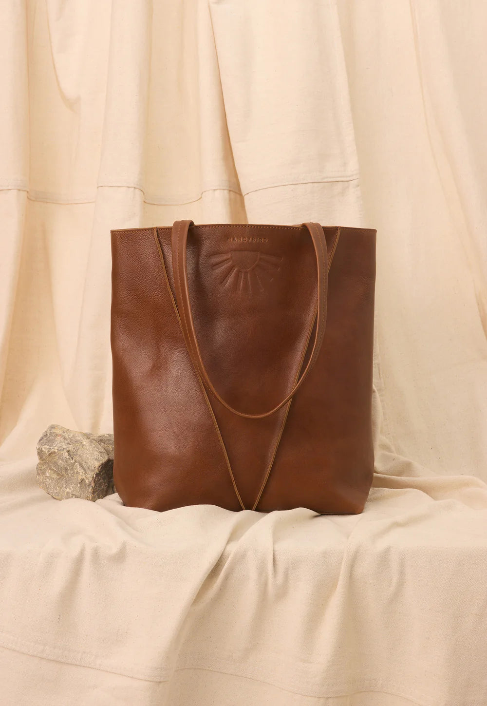 Nancybird Tri Tote - Tobacco