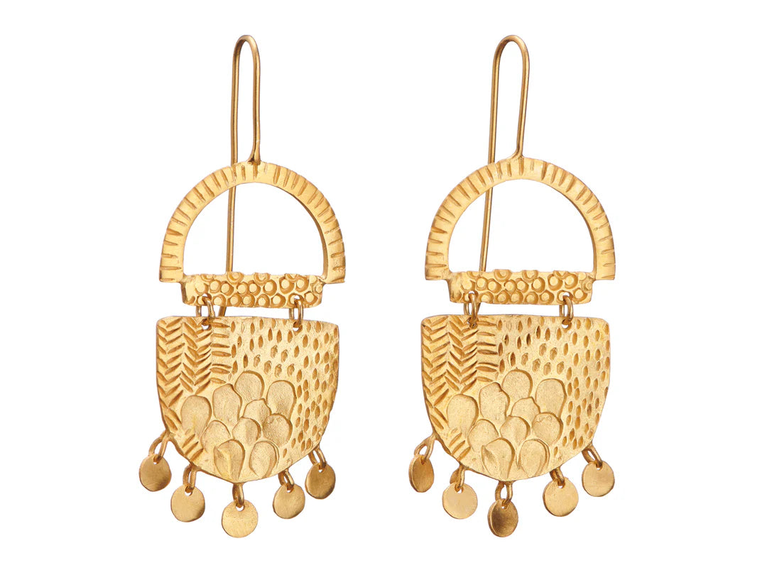 Shabana Jacobson Tribal Inspired Rain Earrings