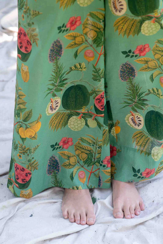 Lazybones Ollie Pant - "Tropics" Cotton
