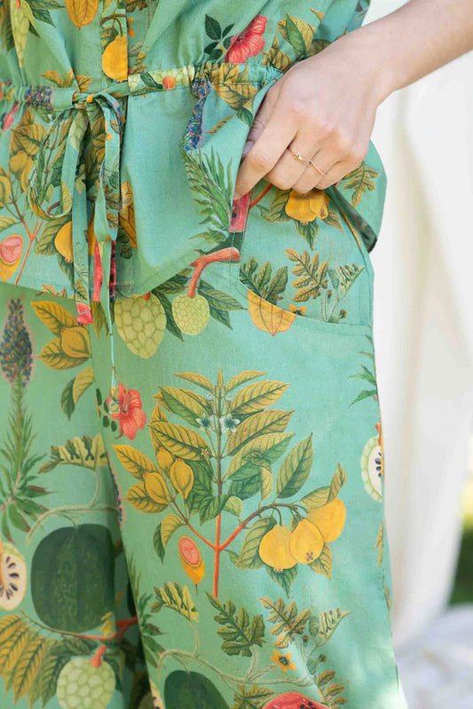 Lazybones Ollie Pant - "Tropics" Cotton