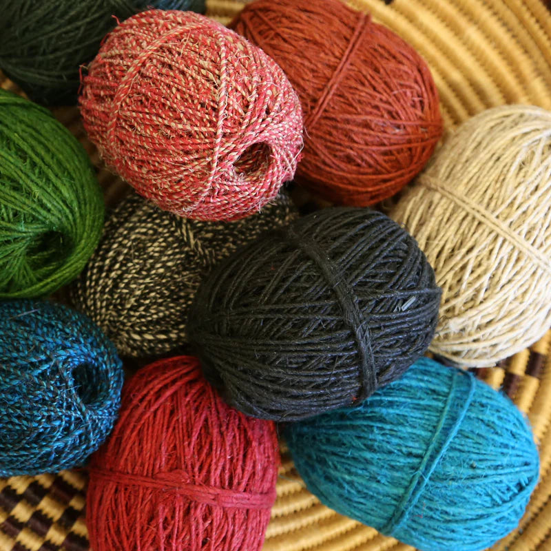 Fair Trade Hemp Twine 50m - Assorted Colours