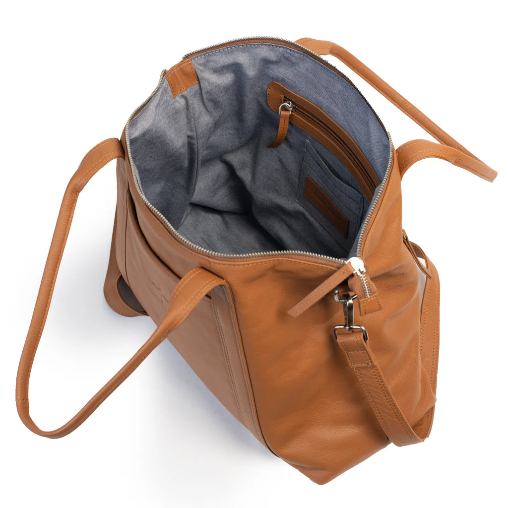 Dusky Robin Valentina Tote - Tan