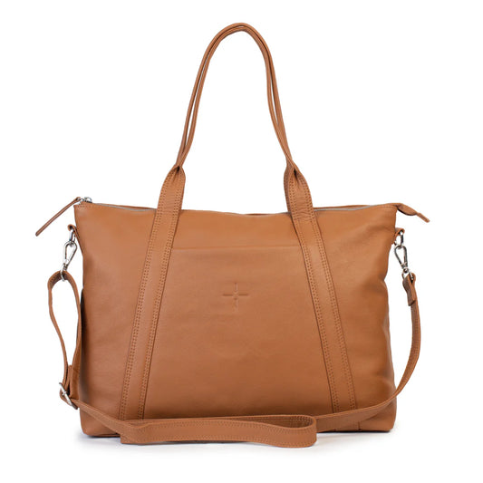 Dusky Robin Valentina Tote - Tan