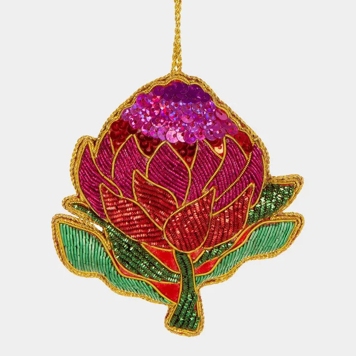Waratah Beaded Decoration
